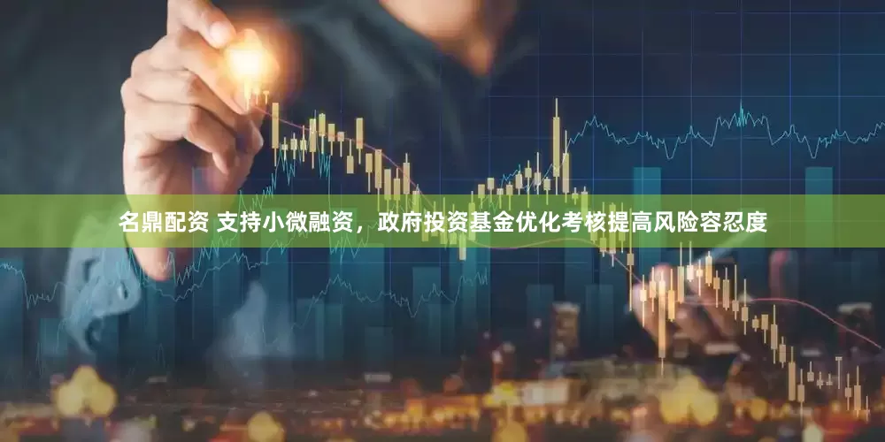 名鼎配资 支持小微融资，政府投资基金优化考核提高风险容忍度