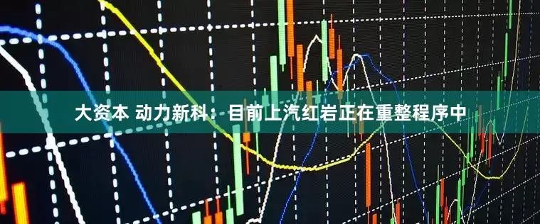 大资本 动力新科：目前上汽红岩正在重整程序中